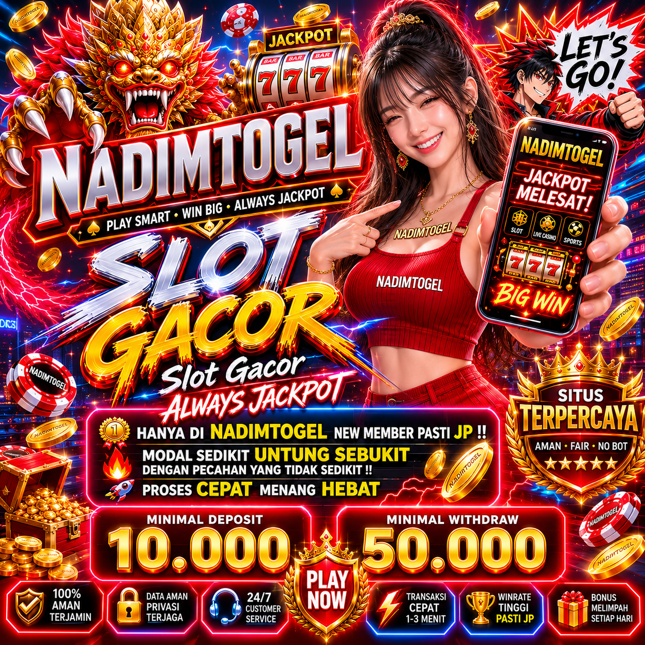 NADIMTOGEL: Link Situs Slot Gacor Malam Ini Bet 200 Pasti Maxwin 2026