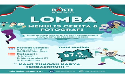 LOMBA MENULIS DAN FOTOGRAFI